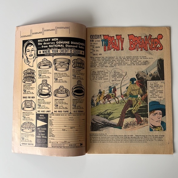Cheyenne Kid #90 1972 Charlton Comics Bronze Age Western Vintage Comic Book - Picture 6 of 9